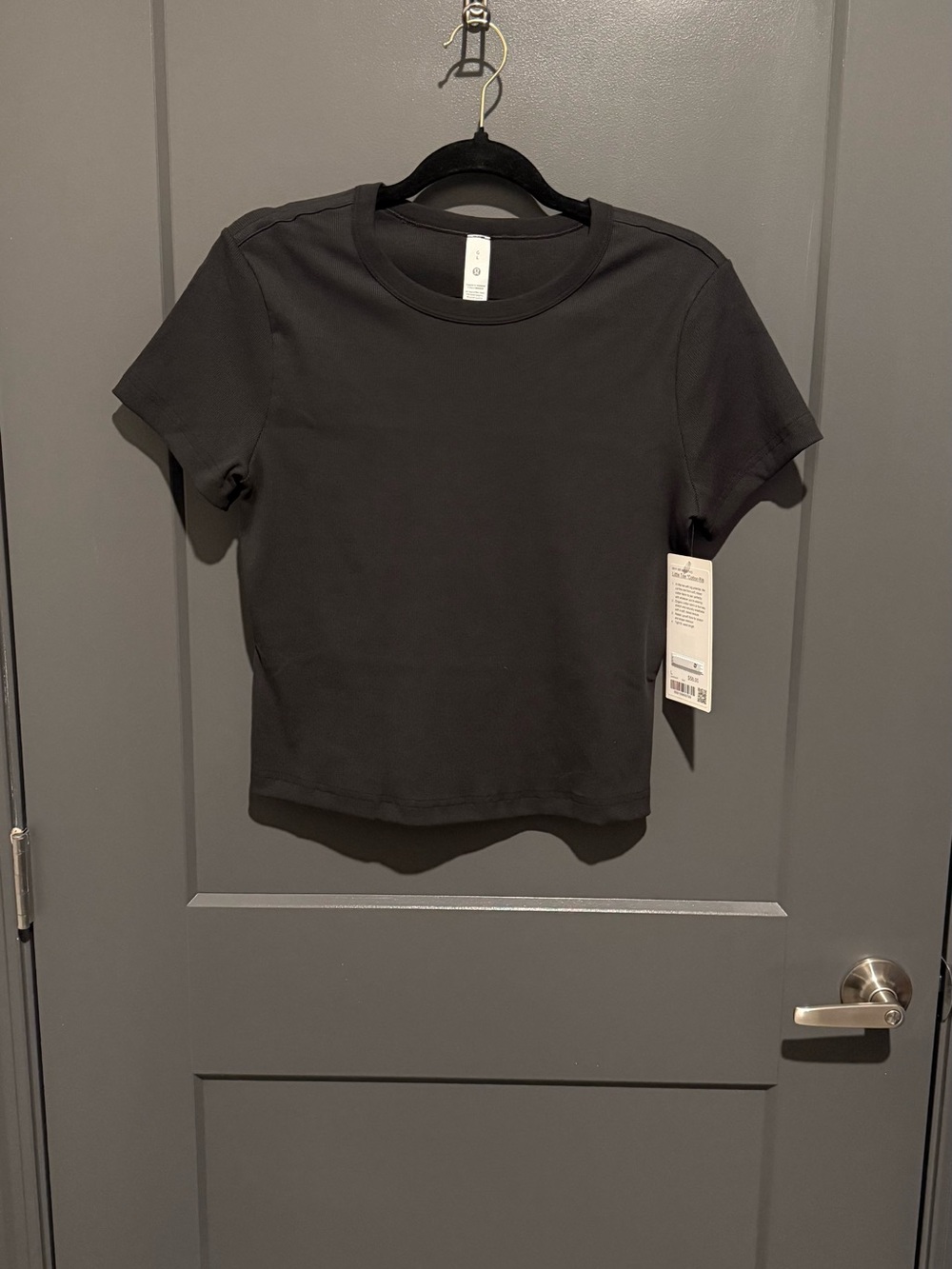 Classic Black Crewneck Tee